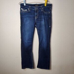 Big Star Woman's Blue Jeans Vintage Collection New Hazel Bootcut Jeans Size 31L
